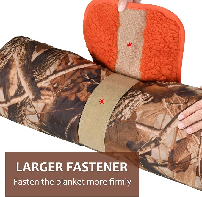 Tirrinia Large Waterproof Outdoor Blanket, Soft Warm Windproof Stadium Blanket - Image 4