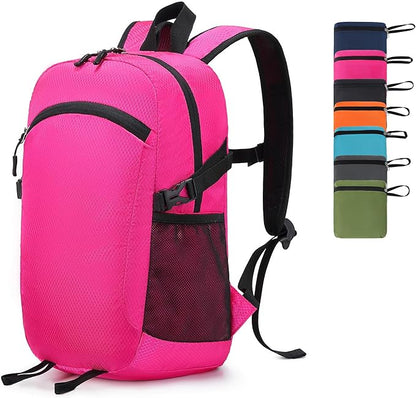 Lightweight Hiking Backpack 18L Packable Foldable Small Daypack Collapsible by Unknown