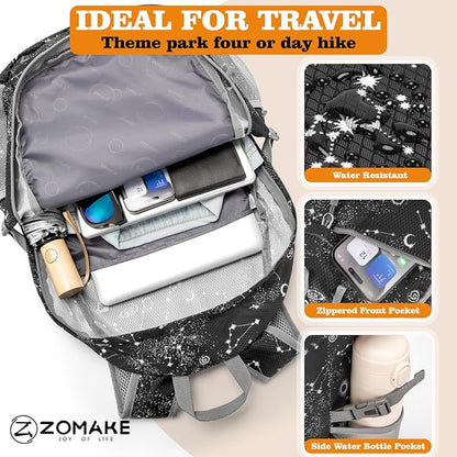 ZOMAKE Lightweight Packable Backpack 30L, Foldable Hiking Backpacks Water - Image 4