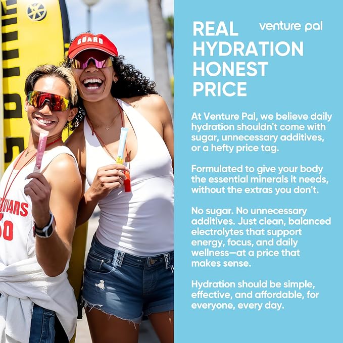 Venture Pal Sugar Free Electrolyte Powder Packets - Image 7