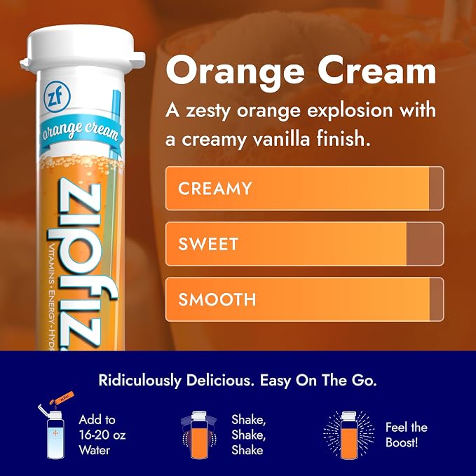 Zipfizz Daily Energy Drink Powder, 20 Pack | 3-in-1 Sustained Energy, Rapid - Image 4