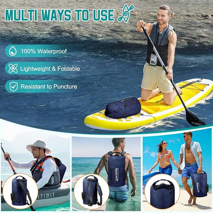 BKNOOU Dry Bag Waterproof Backpack - Image 5