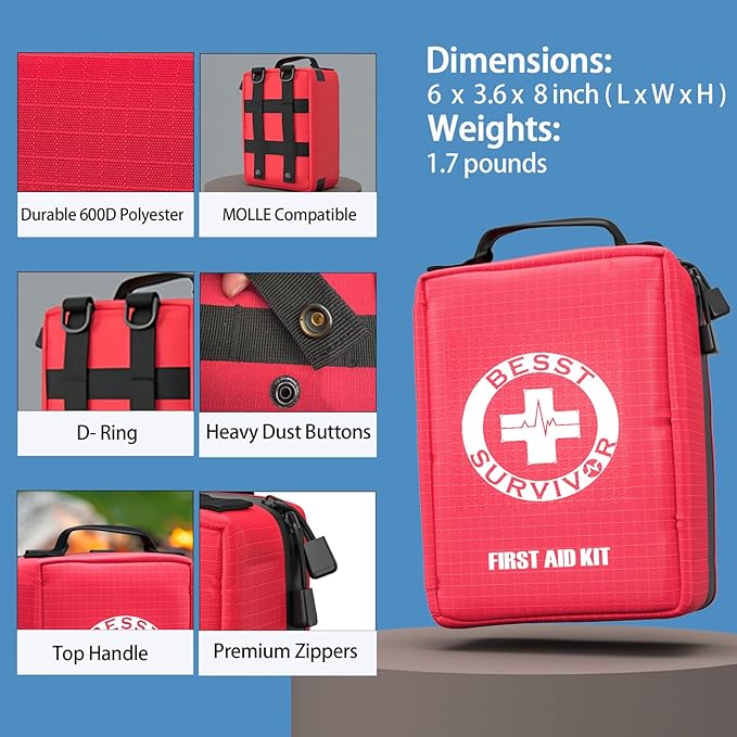 Besst Survivor Premium First Aid Kit - Image 5