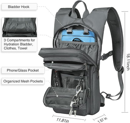 NOOLA Hydration Backpack with 3L TPU Water Bladder, Tactical Molle Water - Image 5