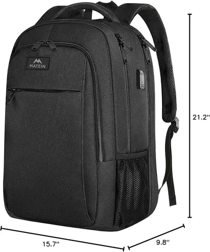 MATEIN Extra Large Travel Backpack, TSA Friendly 18.4 Inch Laptop Backpack - Image 11