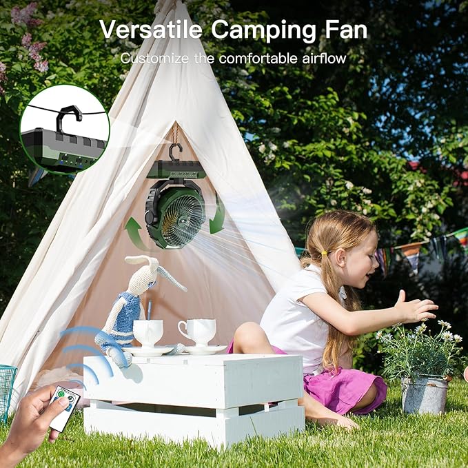 FRIZCOL 3-in-1 Camping Fan - Image 5