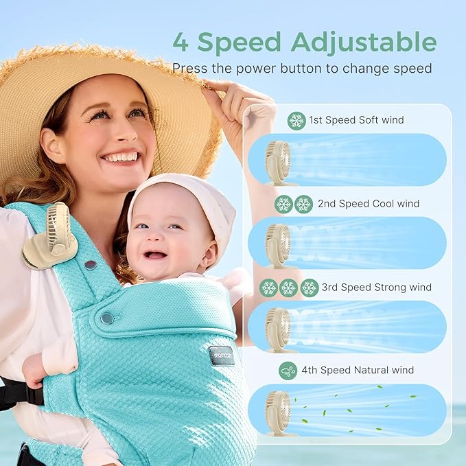 Momcozy Portable Stroller Fan - Image 3