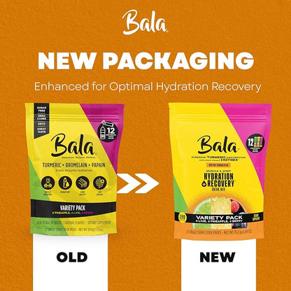 Bala Total Body Wellness Drink Mix, Hydrate & Recover Variety Pack, Lime & Berry - Image 8