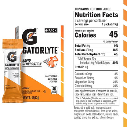 Gatorlyte Powder, Makes 20 Fl Oz - Image 2
