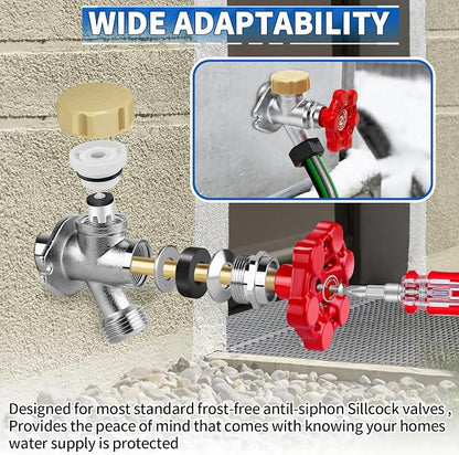 Outdoor Faucet Repair Kit, ASSE 1019-A Vacuum Breaker Outside Faucet Repair Kit - Image 9