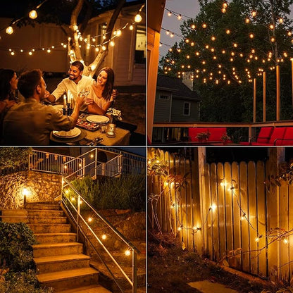 Outdoor String Lights – 50ft Connectable Patio Lights - Image 5