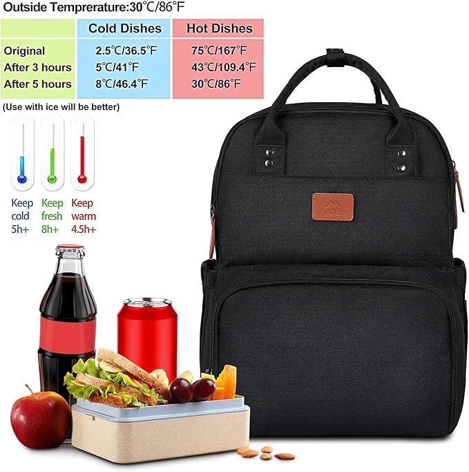 MATEIN Work Backpack for Women, Insulated Cooler Backpacks - Image 2