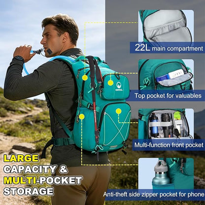 Hydration Backpack 22L, Hiking Backpack - Image 2