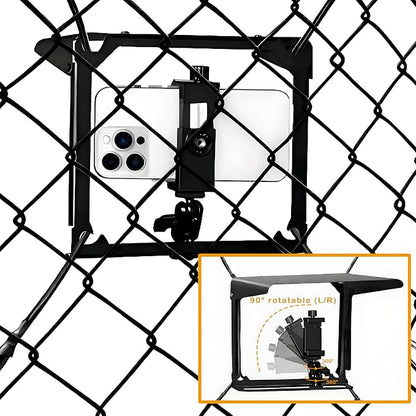 Cell Phone Fence Mount with Shade - Image 3
