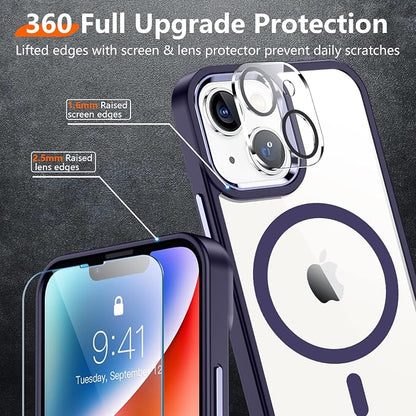 Red2Fire Magnetic for iPhone 15 Plus Case for iPhone 14 Plus Case Clear - Image 5