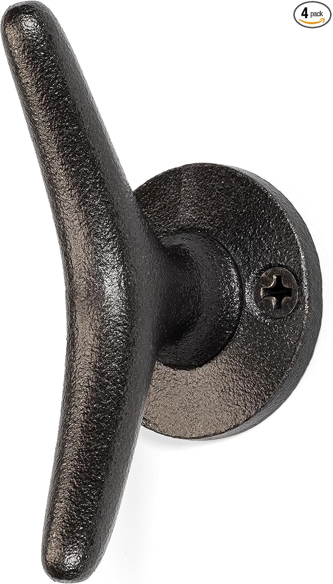 Claimed Corner Cast Iron Coat Hooks by ClaimedCorner
