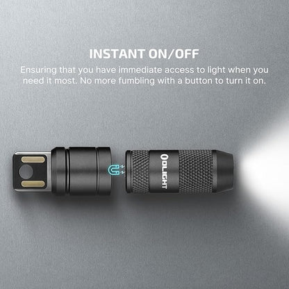 OLIGHT 2 Pack IMINI 2 EDC Rechargeable Keychain Flashlight, 50 Lumens Compact - Image 4