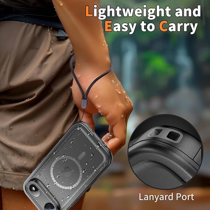 Cozycase for iPhone Air Waterproof Case Full-Body Bumper Shockproof Dustproof - Image 8