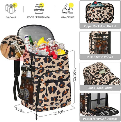 Cooler Backpack Insulated Leakproof Waterproof Backpack Cooler Bag 30/45 Cans - Image 2