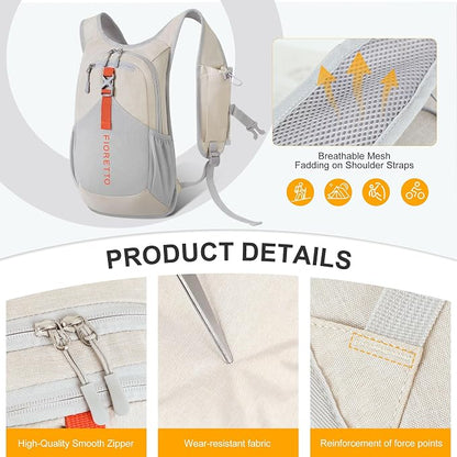 FIORETTO 10L Hiking Backpack for Women Men Mini Packable Backpack Lightweight - Image 7