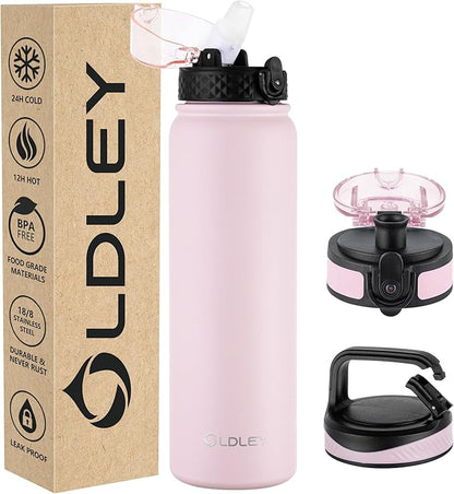 Oldley Insulated Water Bottle 32oz Water Bottles by OLDLEY