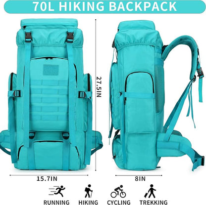 Hiking Backpack for Men 70L/100L Camping Backpack Military Rucksack Molle 3 - Image 2