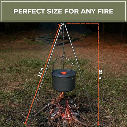 Tactiko Survival 33" Camping Tripod - Image 5