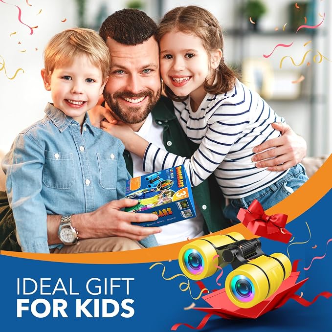 Toys for 3-7 Year Old Girl Boy: LET'S GO! Bird Watching Binoculars for Kids - Image 7