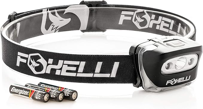 Foxelli LED Headlamp Flashlight - Image 7