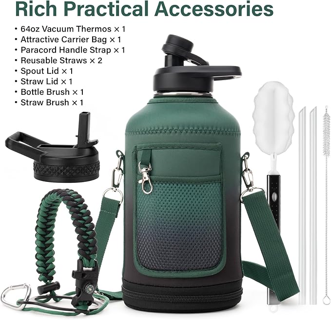 DYSANKY Insulated Water Bottle | Thickened Stainless Steel Vacuum Metal | - Image 2
