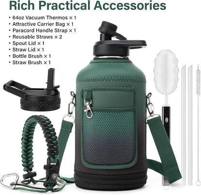 DYSANKY Insulated Water Bottle | Thickened Stainless Steel Vacuum Metal | - Image 2