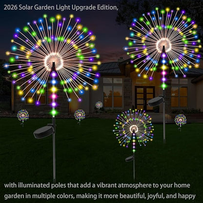 2 Pack Garden Decoration Solar Outdoor Light - Image 2