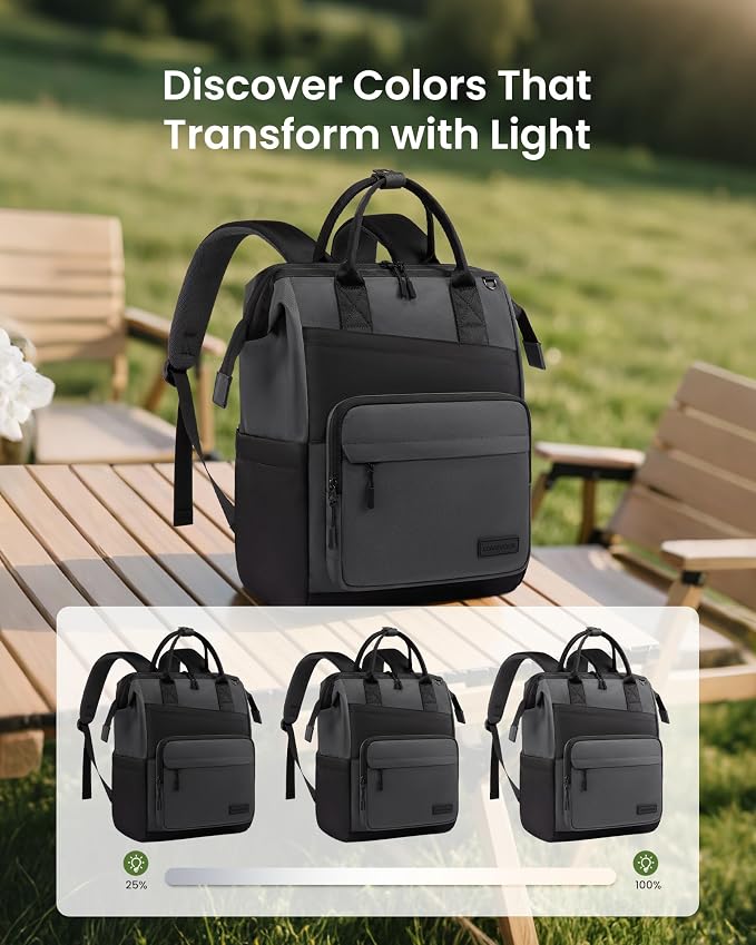 LOVEVOOK Laptop Backpack for Women, 17 Inch Travel Backpack for Work College - Image 7