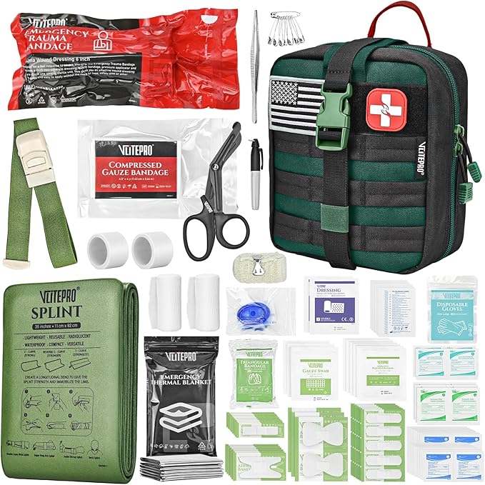 Survival First Aid Kit by VLITEPRO