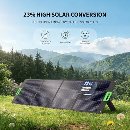 200W High Efficiency ETFE Foldable Solar Panel - Image 3