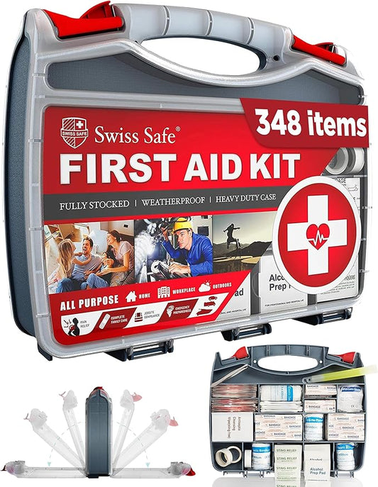 Swiss Safe 2-in-1 First Aid Kit by SwissSafe