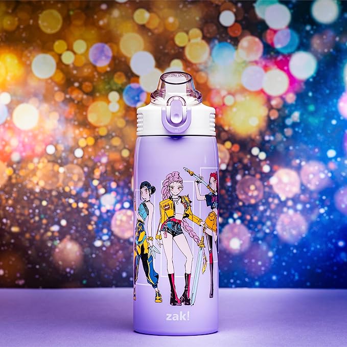 Zak Designs KPop Demon Hunters Sage Kids Water Bottle - Image 11