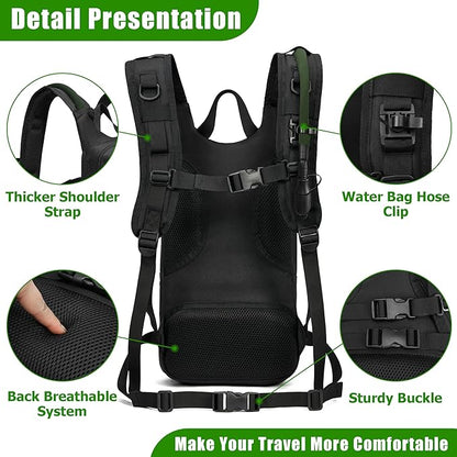 1050D Tactical Hydration Backpack - Image 4