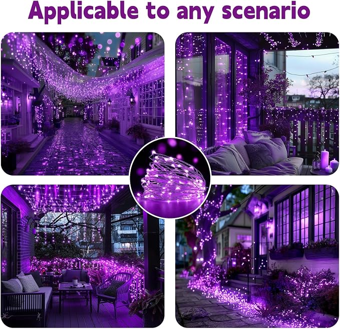 HXWEIYE Rechargeable Fairy Lights - Image 8