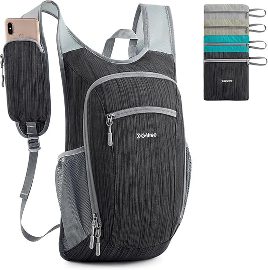 G4Free 15L Hiking Daypack Lightweight Travel Backpack Packable Outdoor Casual by G4Free