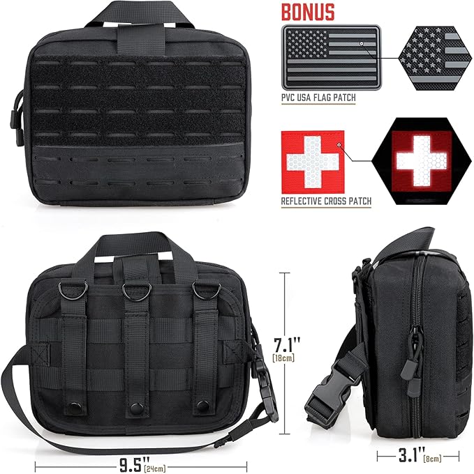 LIVANS Tactical Molle Medical Pouch - Image 2