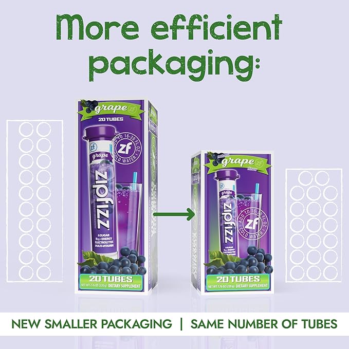 Zipfizz Daily Energy Drink Powder, 20 Pack | 3-in-1 Sustained Energy, Rapid - Image 3