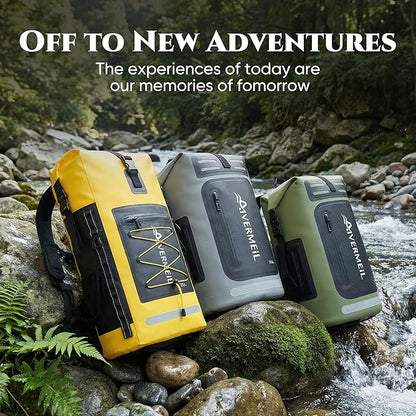 Waterproof Dry Bag with Waterproof Phone Case and small waterproof Bag Grey - Image 4