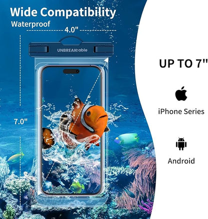 UNBREAKcable Waterproof Phone Pouch-2 Pack IPX8 Waterproof Phone Case - Image 6