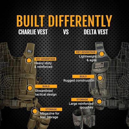Spec Ops Tool Gear SF-18 Charlie 2.0 Tactical Tool Vest & Belt | Modular MOLLE - Image 2