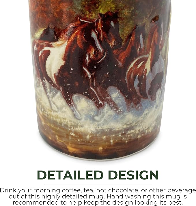 Rivers Edge Products 3D Ceramic Coffee Mug - Image 3