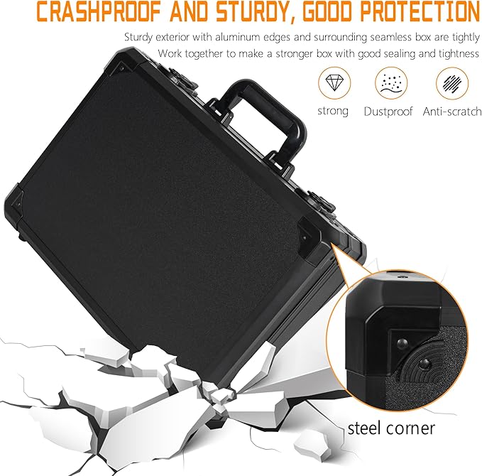 15 Inch Aluminum Carrying Case 15 X 11 X 4.3 Inch Ideal - Image 7
