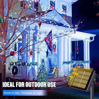 JMEXSUSS 2 Pack Solar String Lights Outdoor Waterproof, Total 400 LED 151FT - Image 8