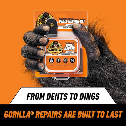 Gorilla Wall Repair Kit Featuring Gorilla Heavy Duty Wall Repair Spackling + - Image 7
