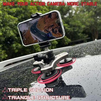 ULIBERMAGNET Magnetic Mount, 100LB Heavy Duty Solid Aluminum Phone Holder - Image 5